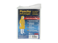 Regenponcho met capuchon PE