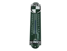 Thermometer Puch Service Emaille