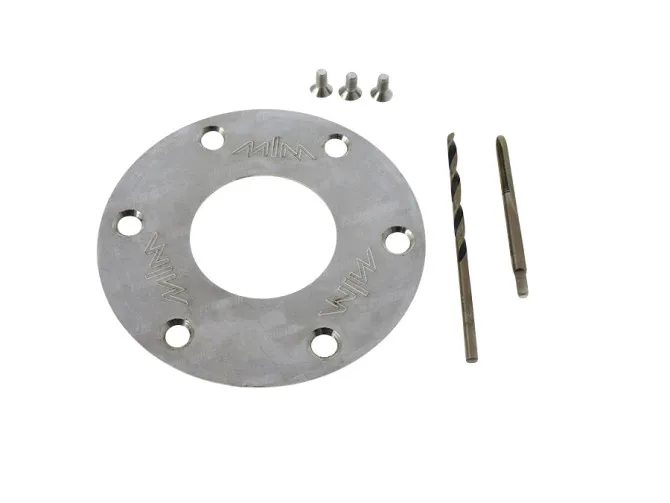 Clutch Puch Maxi S / N E50 reinforcement plate set stainless steel MLM main