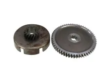 Clutch bell Puch 2 / 3 gears from 1964 with primary drive gear