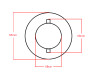 Tankdop bajonet 60mm voor Puch VZ / VS / MC / M50 thumb extra