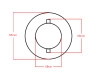 Tankdeckel Bajonett 60mm Puch VZ / VS / MC / M50 thumb extra