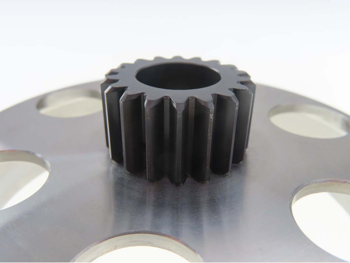 Koppelingshuis Puch Maxi E50 kickstart 18 t racing MBR recht