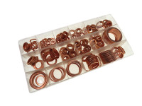 Copper ring assortment 350-pieces