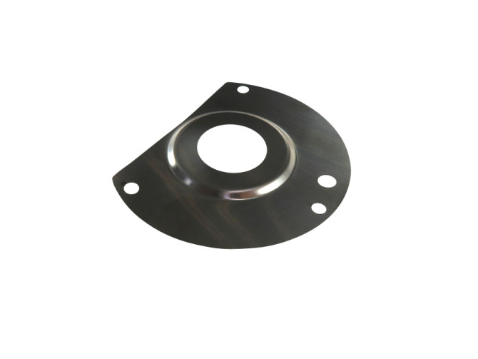 Seal retaining plate ignition side Puch Maxi / E50 Stainless steel MBR product