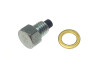 Oil drain plug M8x1.25 with magnet steel for Puch thumb extra