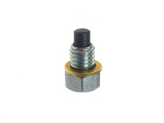 Oil drain plug M8x1.25 with magnet steel