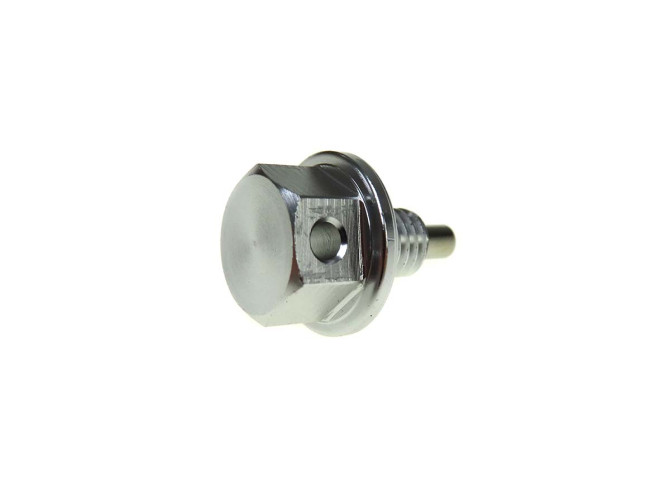 Oil drain plug M8x1.25 with magnet aluminium silver Racing  product