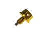 Oil drain plug M8x1.25 with magnet aluminium gold Racing thumb extra