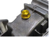 Oil drain plug M8x1.25 with magnet aluminium gold Racing thumb extra