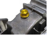 Puch Engine miscellaneous Oil drain plug (M8) with magnet Oil drain plug M8x1.25 with magnet aluminium gold Racing