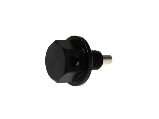 Ölablassschraube M8x1.25 mit Magnet Aluminium Schwarz Racing product