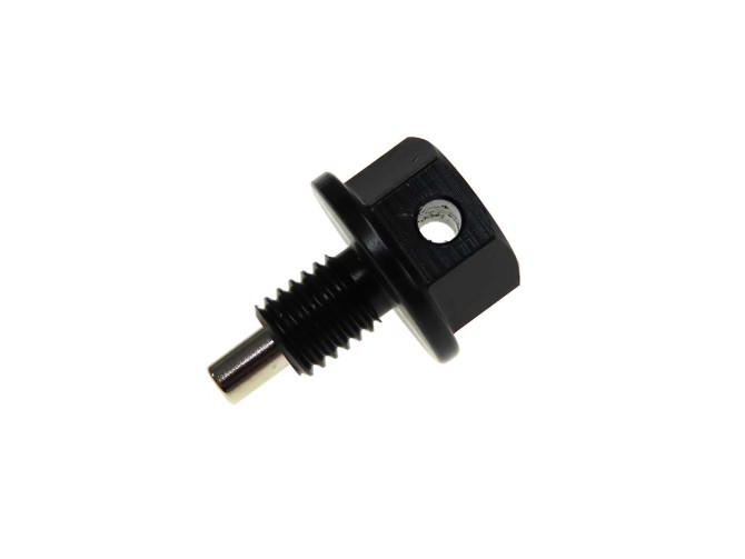 Ölablassschraube M8x1.25 mit Magnet Aluminium Schwarz Racing product