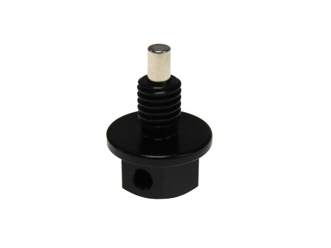 Ölablassschraube M8x1.25 mit Magnet Aluminium Schwarz Racing product