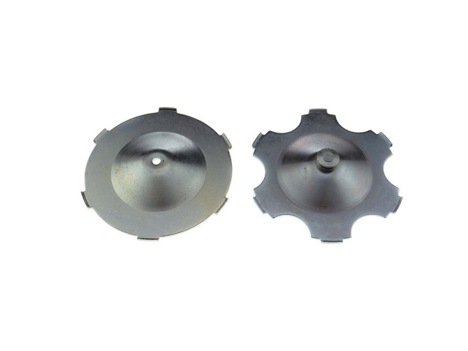 Clutch Puch Maxi / E50 pedal start pressure plate as original / lightweight set product
