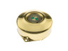 Flywheel cover Puch E50 / Z50 / ZA50 *Exclusive* Gold with RealMetal® emblem 2