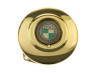 Flywheel cover Puch E50 / Z50 / ZA50 *Exclusive* Gold with RealMetal® emblem 2