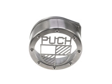 Flywheel cover Puch Maxi E50 / Z50 / ZA50 stainless steel 