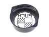 Flywheel cover Puch Maxi E50 / Z50 / ZA50 stainless steel black 2