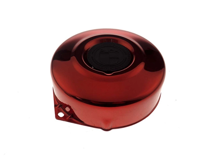 Polraddeckel Puch Maxi E50 / Z50 / ZA50 *Exclusive* Candy Red mit RealMetal Emblem  product