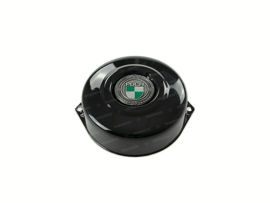 Flywheel cover Puch E50 / Z50 / ZA50 black with RealMetal® emblem (of your choice) product