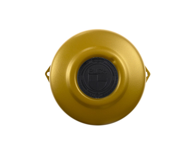 Flywheel cover Puch Maxi E50 / Z50 / ZA50 Gold with RealMetal emblem (of your choice) product