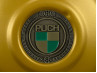 Polraddeckel Puch Maxi E50 / Z50 / ZA50 Gold mit RealMetal Emblem (nach Wahl)