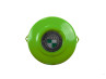 Flywheel cover Puch Maxi E50 / Z50 / ZA50 Kawasaki green with RealMetal emblem (of your choice)
