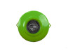 Flywheel cover Puch Maxi E50 / Z50 / ZA50 Kawasaki green with RealMetal emblem (of your choice)