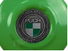 Polraddeckel Puch Maxi E50 / Z50 / ZA50 Kawasaki Grün mit RealMetal Emblem (nach Wahl) thumb extra