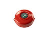 Vliegwieldeksel Puch Maxi E50 / Z50 / ZA50 rood met RealMetal embleem (naar keuze) thumb extra