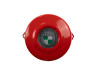 Flywheel cover Puch Maxi E50 / Z50 / ZA50 fire red with RealMetal emblem (of your choice)