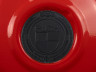Flywheel cover Puch Maxi E50 / Z50 / ZA50 fire red with RealMetal emblem (of your choice)