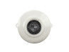 Polraddeckel Puch Maxi E50 / Z50 / ZA50 Weiß mit RealMetal Emblem (nach Wahl) thumb extra
