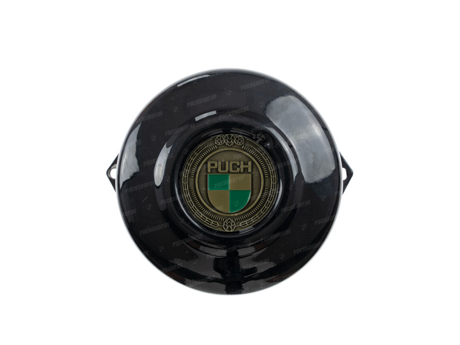 Flywheel cover Puch E50 / Z50 / ZA50 black with RealMetal® emblem (of your choice) product