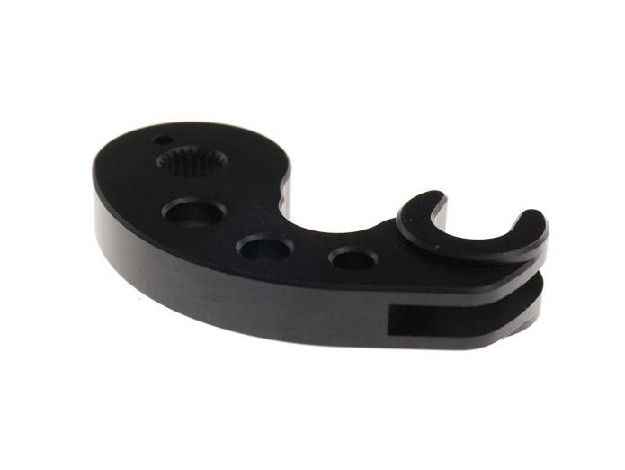 Clutch lever Puch Maxi E50 pedal start CC aluminium black 