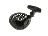 Puch Motor miscellaneous Pull starter mechanism PSR for Puch Maxi E50 starter black Flywheel cover pull starter Puch Maxi E50 mechanism reinforced PSR black