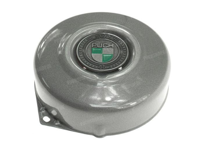 Flywheel cover Puch Maxi E50 Z50 ZA50 silver metallic RealMetal