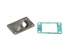 Reedvalve manifold 74cc Gilardoni / Italkit + Dellorto 21mm Puch Monza / M50