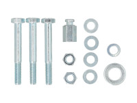Bouten en moeren set Hercules Prima motorophanging