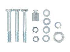 Bouten en moeren set Hercules Prima motorophanging