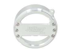 Flywheel cover Puch Maxi E50 / Z50 / ZA50 Fast Arrow Pro cnc silver