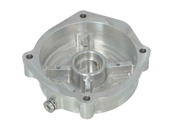 Koppelingsdeksel Puch Maxi S / N E50 aluminium CNC voor trekstart RUSH high-end