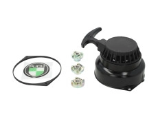 Polraddeckel Seilzugstarter Puch Maxi E50 Bosch / HPI / MVT / verschiedene modelle Fast Arrow Schwarz Polraddeckel Seilzugstarter Puch Maxi E50 Bosch / HPI / MVT / verschiedene modelle Fast Arrow Schwarz