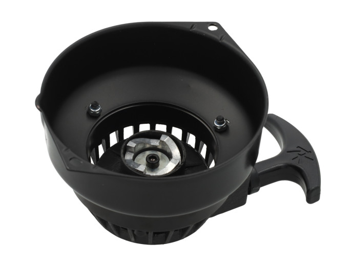 Vliegwieldeksel trekstarter Puch Maxi E50 Bosch / HPI / MVT / diverse modellen ontsteking Fast Arrow zwart 