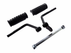 Fussrast Puch Maxi S / 2-Speed Glanz Schwarz Fussrast Puch Maxi S / 2-Speed Glanz Schwarz