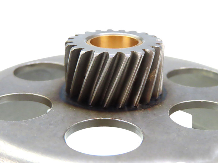 Clutch bell Puch Maxi E50 pedal 21 racing plain bearing MLM