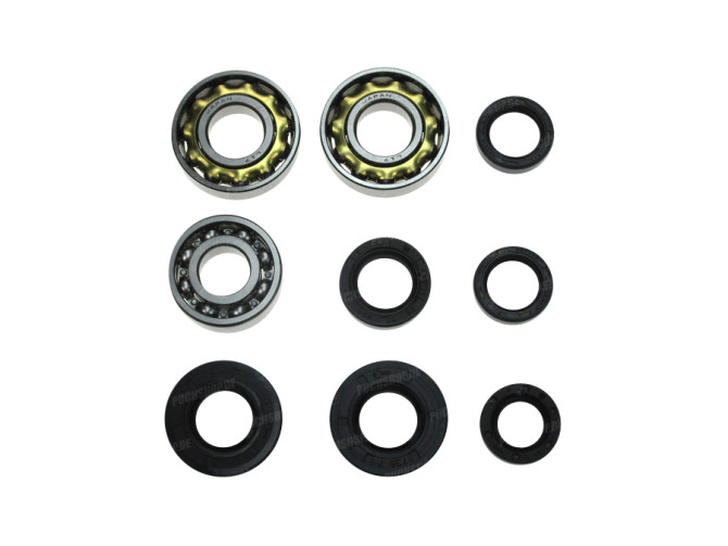 Bearing and oil seal set Puch 2 gear pedal shift  1