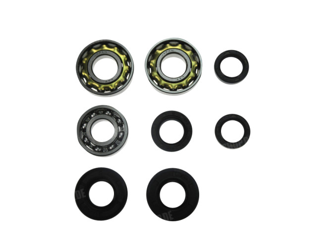 Bearing and oil seal set Puch 2 gear hand shift  main