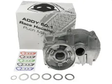 ADDY 50-1 A Puch Maxi E50 pedal start 4-bearing race engine case 2.0 with reed valve intake by AMPP